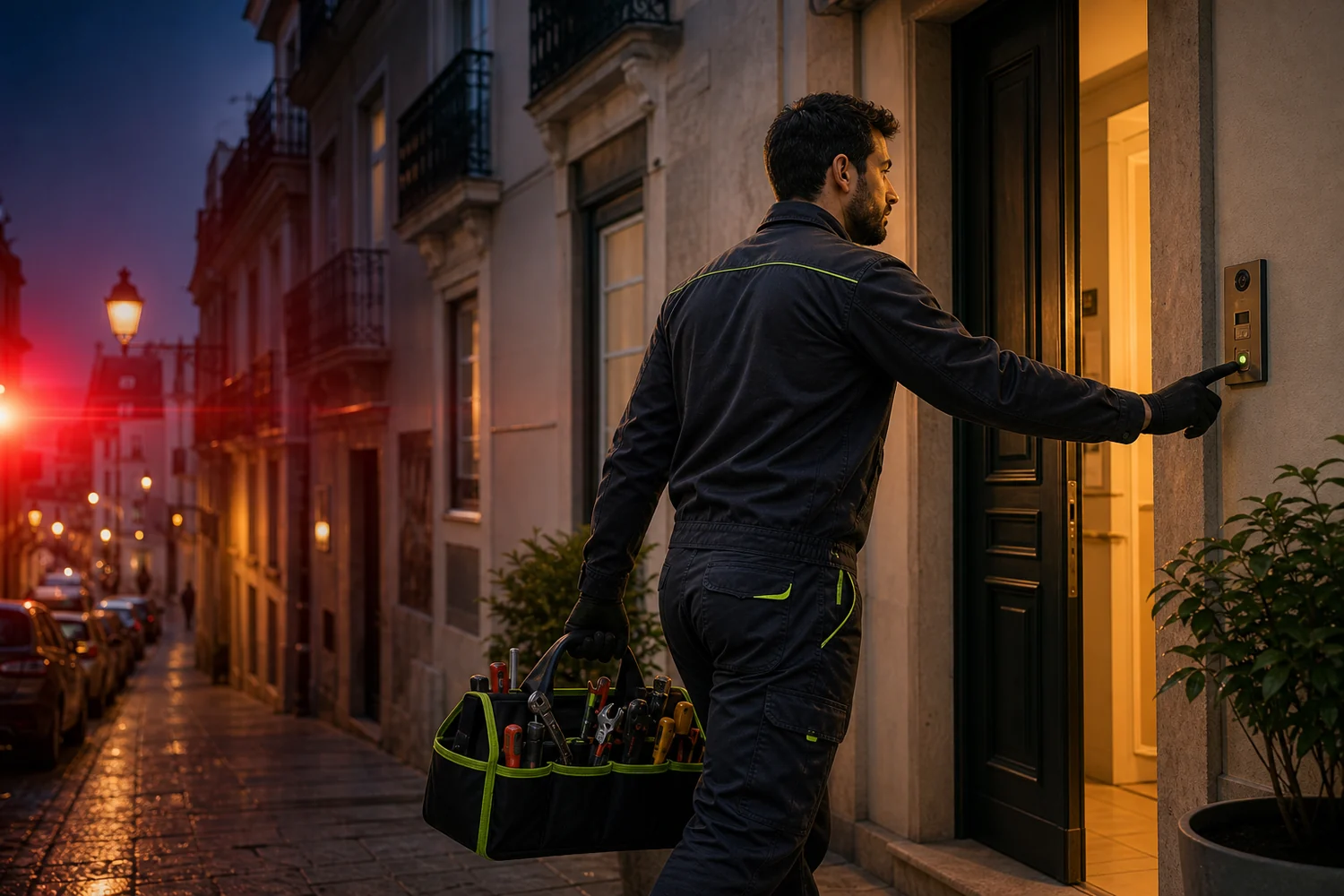 Técnico de manutenção urgente para casas e prédios
